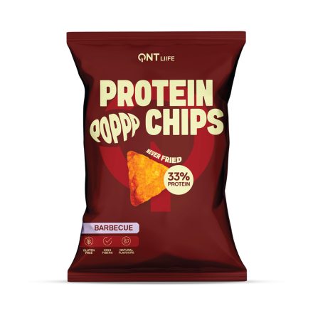 QNT 33% Protein Chips - Barbeque 50g                