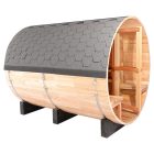 Panorámás Hordó Szauna