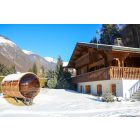 Panorámás Hordó Szauna