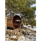 Panorámás Hordó Szauna