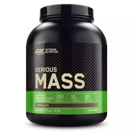 Optimum Nutrition Serious Mass 2727g (6lb) Strawberry