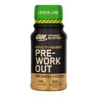 Optimum Nutrition Gold Standard Pre-Workout Shot 60ml Lemon Lime