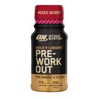 Optimum Nutrition Gold Standard Pre-Workout Shot 60ml Mixed Berry