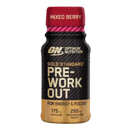 Optimum Nutrition Gold Standard Pre-Workout Shot 60ml Mixed Berry