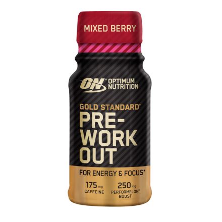 Optimum Nutrition Gold Standard Pre-Workout Shot 60ml Mixed Berry