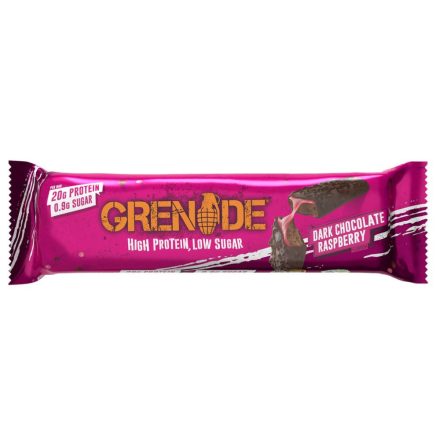 GRENADE High Protein Bar Dark Chocolate Raspberry 60g