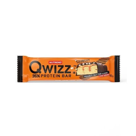 NUTREND QWIZZ Protein Bar 60g Peanut Butter (12pcs)