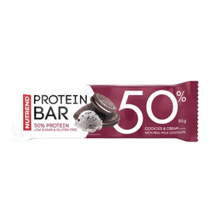 Nutrend Protein Bar 50% Coocies&Cream 50g