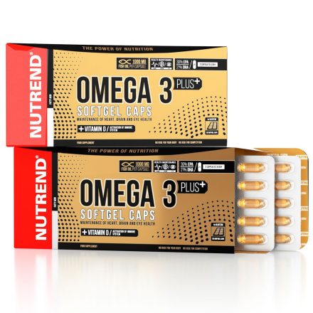 Nutrend Omega 3 Plus Softgel Caps