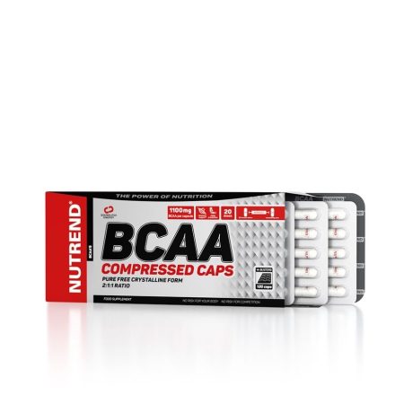 Nutrend BCAA COMPRESSED CAPS 120 tabletta