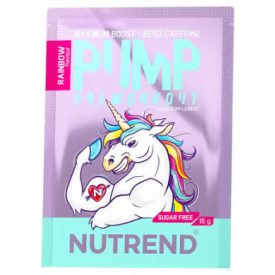 NUTREND Pump Preworkout 15g Rainbow