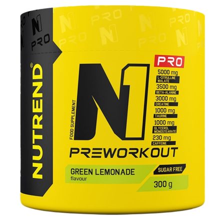 NUTREND N1 PRO 300g Green Lemonade