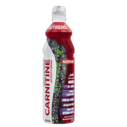 NUTREND Carnitine Drink Koffeinnel - Blackcurrant