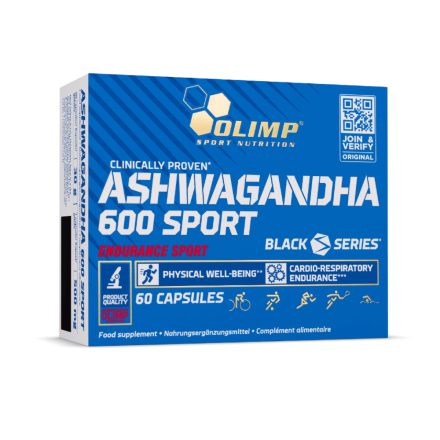 OLIMP SPORT Ashwagandha 600 Sport - nyugtató, energizáló - 60 kapsz.