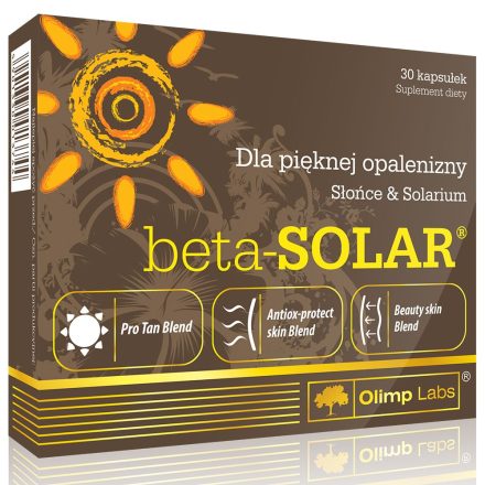 OLIMP LABS Beta-Solar -barnulást segítő -  30 kapsz.