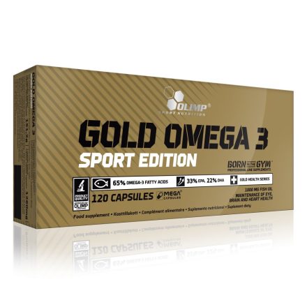 Olimp Gold Omega 3 Sport edition 120 kapszula