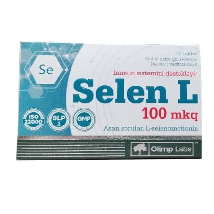 OLIMP LABS Szelén Selen L 100 µg 30 tabletta