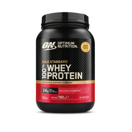 Optimum Nutrition Gold Standard 100% Whey Protein 780g - Delicious Strawberry