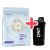 QNT Light Digest Whey Protein 500g White Chocolate + QNT Shaker IT'S ON 600ml Black Smoke
