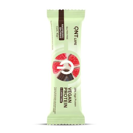 QNT VEGAN 25% Protein Bar Raspberry-Brownie 40g