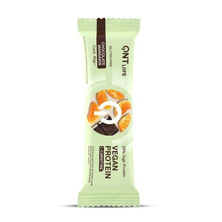 QNT VEGAN 25% Protein Bar Chocolate-Mandarin 40g
