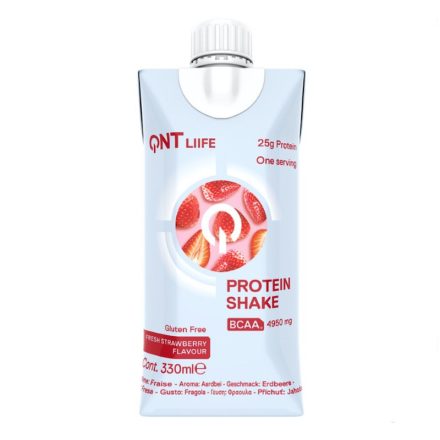 QNT LIIFE Protein Shake 330ml Fresh Strawberry 
