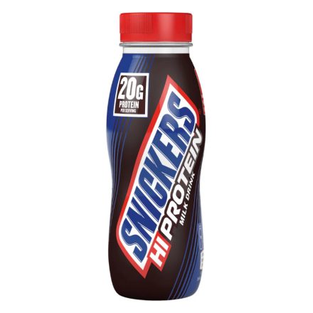 SNICKERS High Protein Milk Drink 250ml-Chocolate, Malt, Peanut & Caramel Flavour