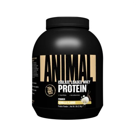 UNIVERSAL Animal Isolate Loaded Whey 5lb (2300g)-Vanilla