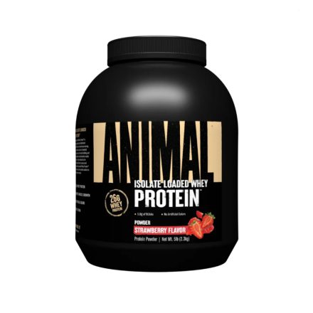 UNIVERSAL Animal Isolate Loaded Whey 5lb (2300g)-Strawberry