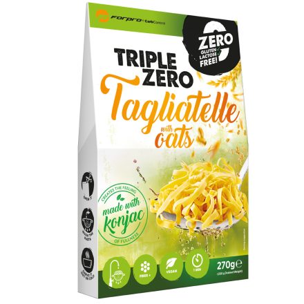 FORPRO TRIPLE ZERO PASTA TAGLIATELLE OATS 270g