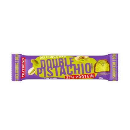 NUTREND DELICIOUS BAR, 50 g, double pistachio