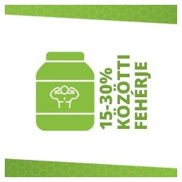 15-30% fehérjetartalom