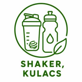 Shaker, kulacs, tabletta tartó