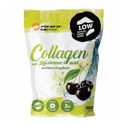 FORPRO Collagen with Hyaluronic Acid 300g Sweet Black Cherry