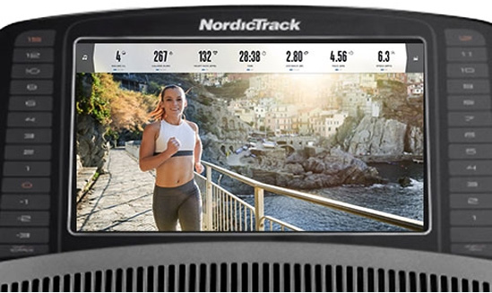 Nordictrack 2450 érintőképernyő
