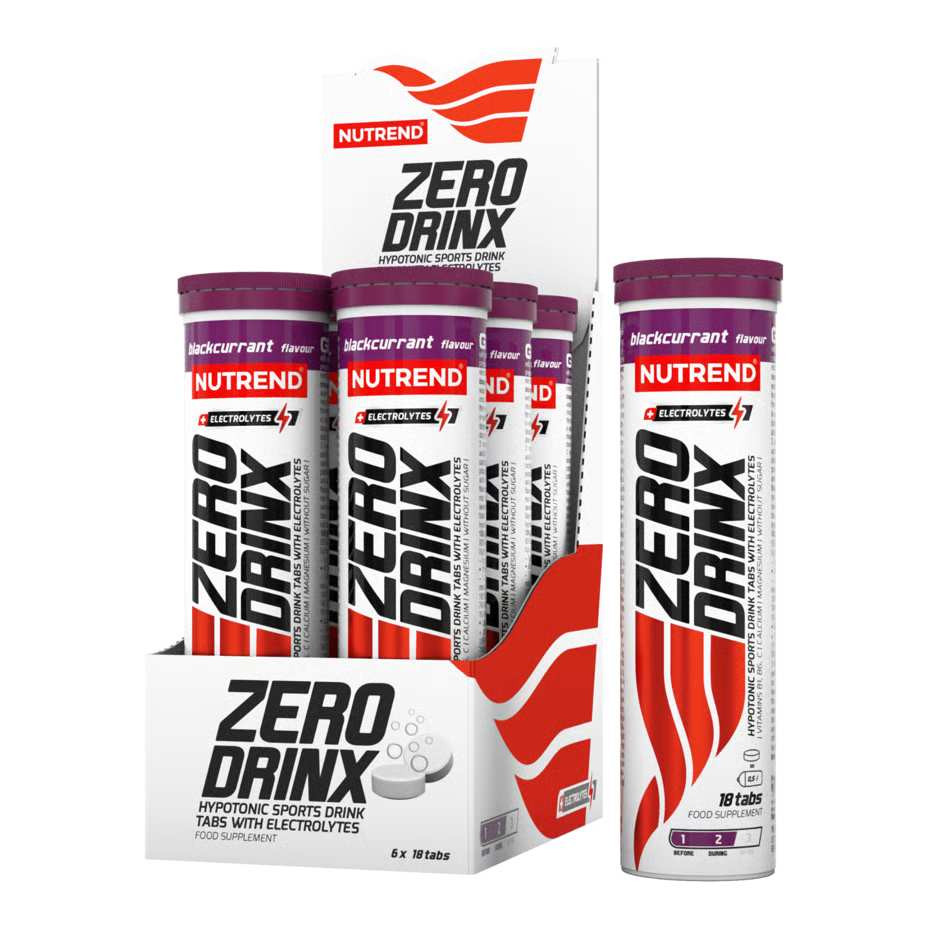 Image of NUTREND Zerodrinx TABS (18) Blackcurrant